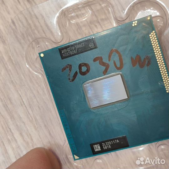 Процессор Intel pentium 2030m sr0zz