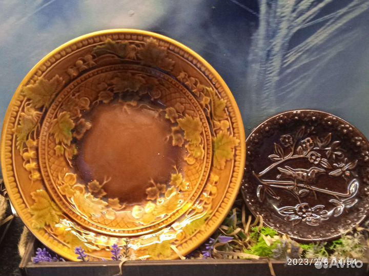 Тарелки разные - посуда Конаково времён СССР