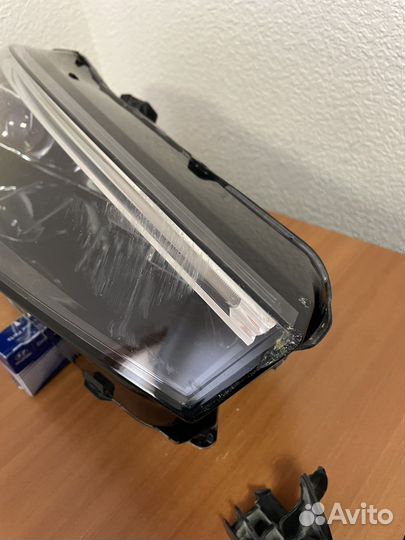 Правая фара линза Шкода Рапид 2 Rapid 2 с 2020г