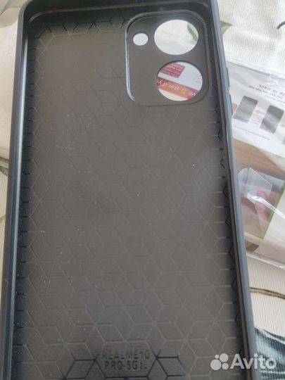 Чехол и гидрогелевая пленка на смартфон