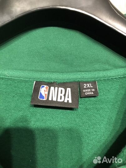 Свитшот пуловер мерч NBA Boston Celtics y2k basket