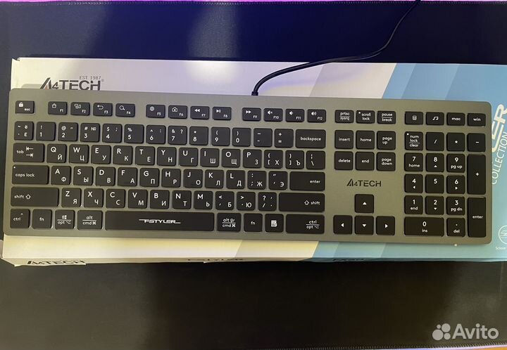 Клавиатура a4tech fx60 с подсветкой