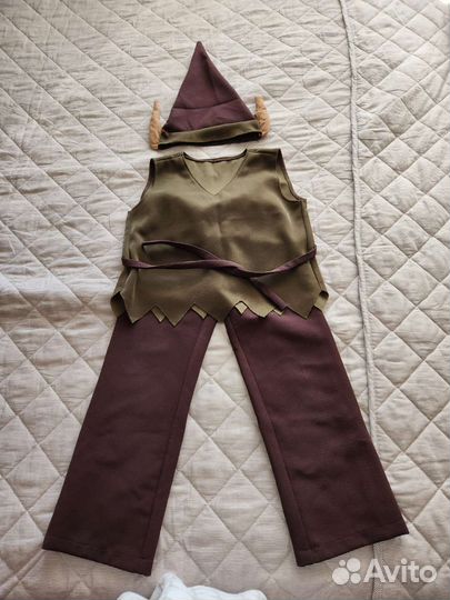 Карнавальный костюм тролля, эльфа на мальчика 5-7