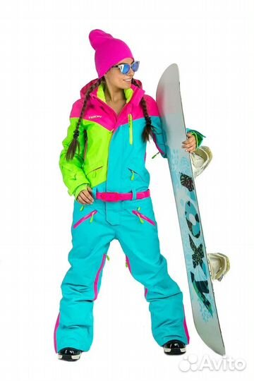 Зимний комбинезон для сноуборда женский