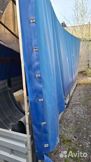 Кузов бортовой тентованный