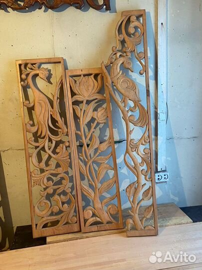 Резьба по дереву ручной работы