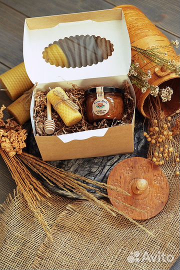 Свечи из вощины, воск со своей пасеки