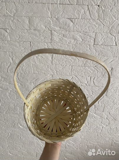 Корзина плетеная