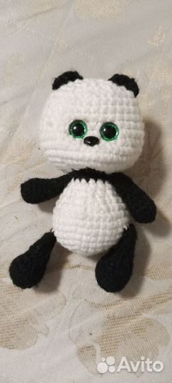 Вязаная панда
