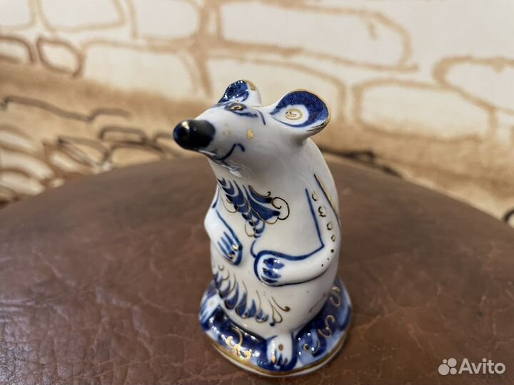 Мышка. Гжель