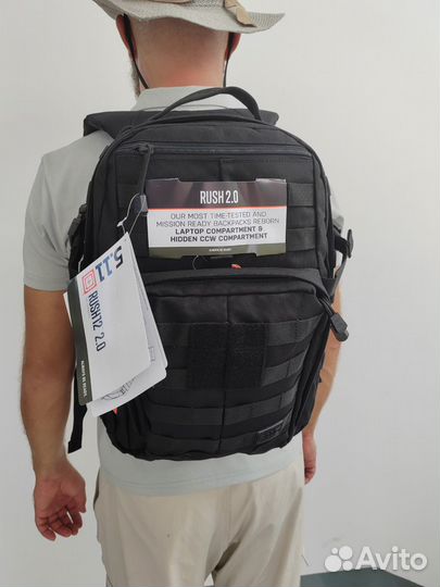 Рюкзак 5.11 Tactical Rush 12 2.0 чёрный