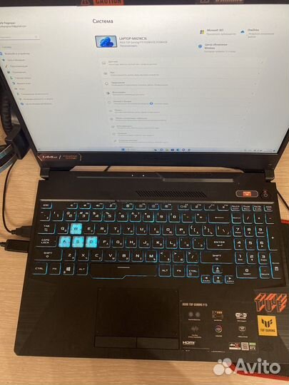Игровой ноутбук asus tuf gaming
