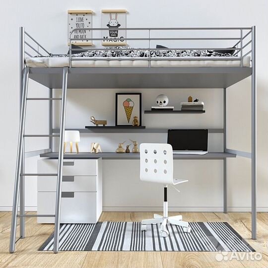 Кровать-чердак IKEA