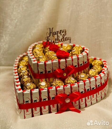 Сладкие букеты из конфет