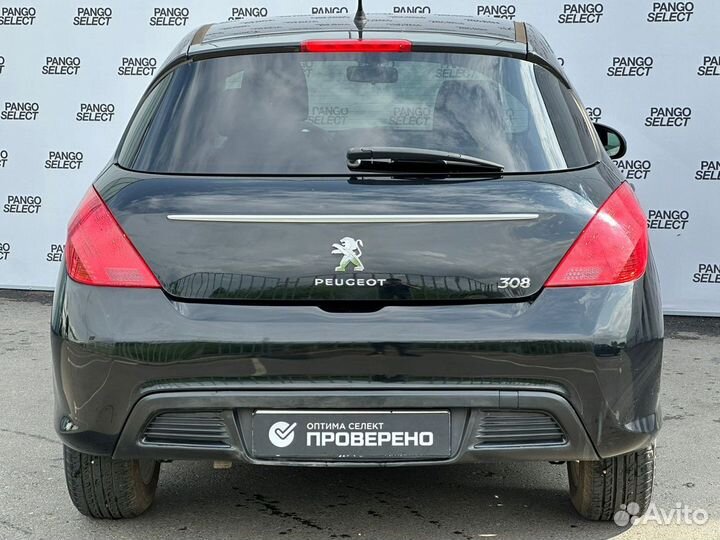 Peugeot 308 1.6 AT, 2011, 157 300 км