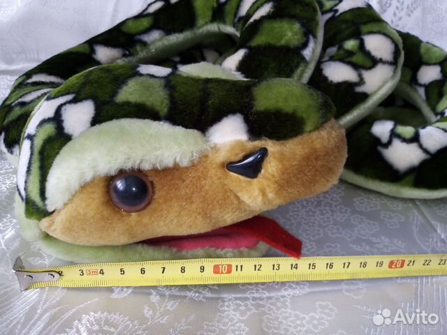 Мягкая игрушка большая змея 170см