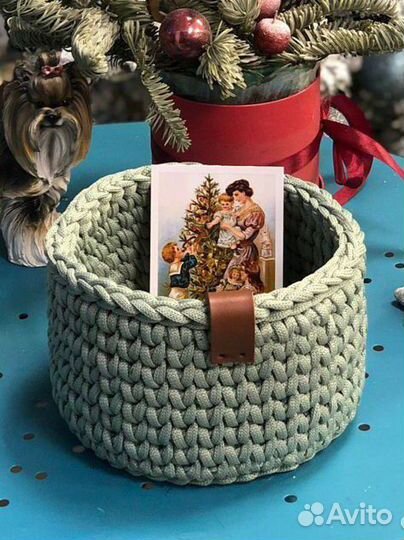 Корзинка интерьерная
