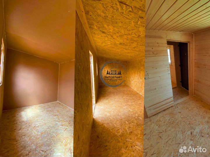 Бытовка хозблок с дровником