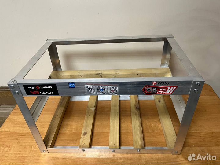 Каркас для майнинг фермы на 6 видеокарт