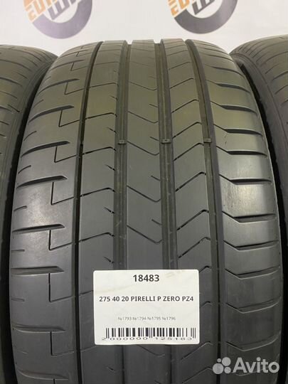 Pirelli P Zero PZ4 275/40 R20