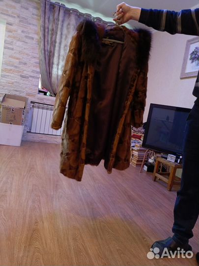 Норковый полушубок