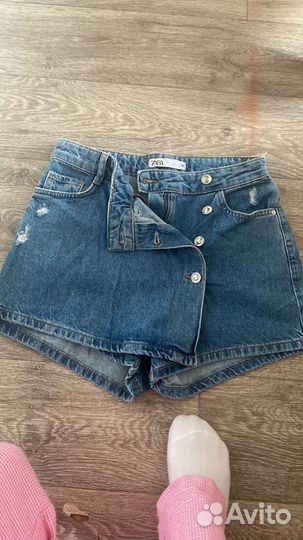 Юбка шорты zara s