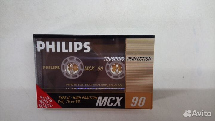 Аудиокассеты запечатанные Philips