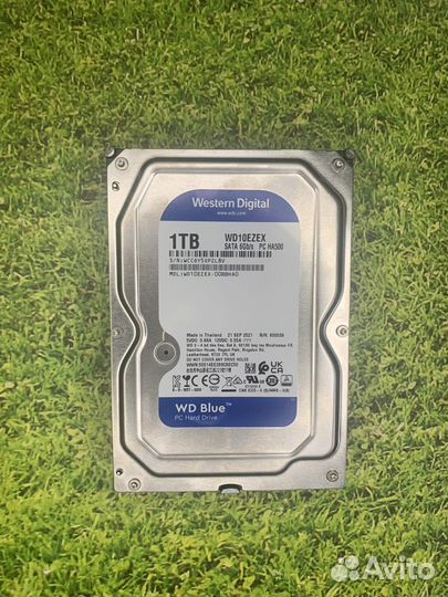 Hdd 1 tb WD10ezex(практически новый)