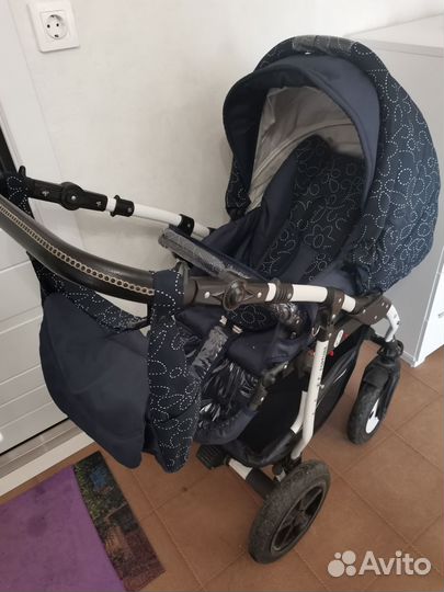 Коляска 3 в 1 бу