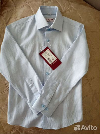 Рубашка новая Dimark для мальчика 116
