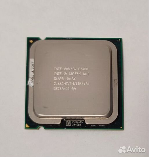 Процессор 775 core 2duo e7300