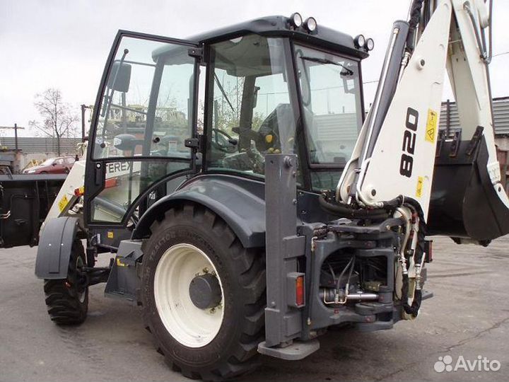 Стёкла на экскаватор-погрузчик Terex 820/825