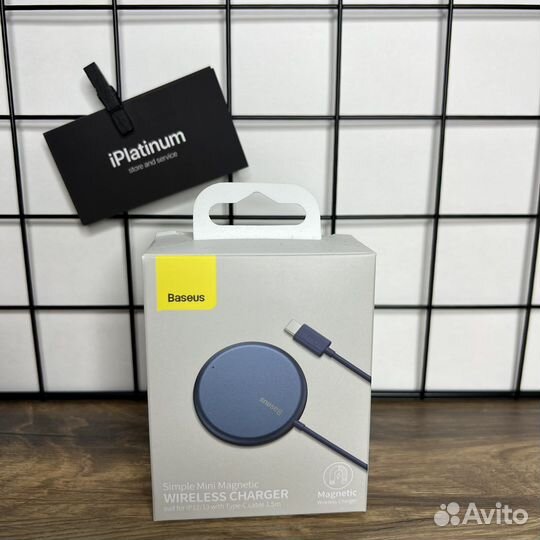 Беспроводное Зарядное Устройство Baseus Blue 15W