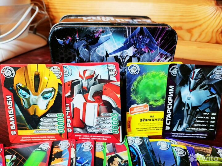 Карточки трансформеры прайм
