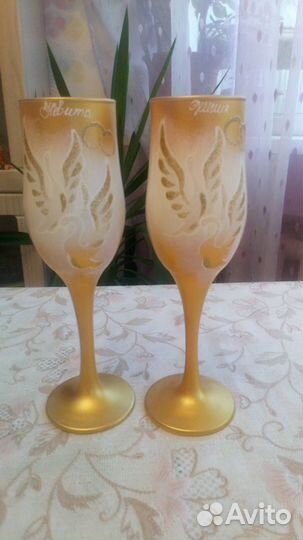 Фужеры свадебные