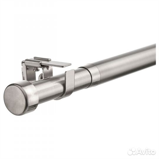 Комплект карнизов IKEA bekrafta никелированный