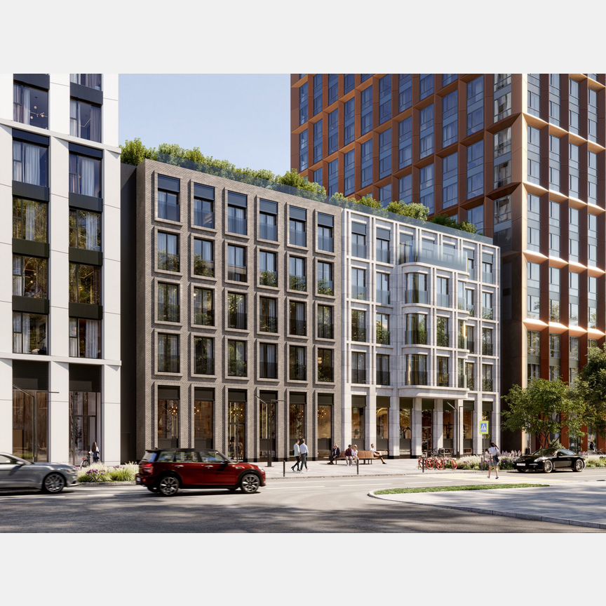 1-к. квартира, 33,8 м², 22/44 эт.