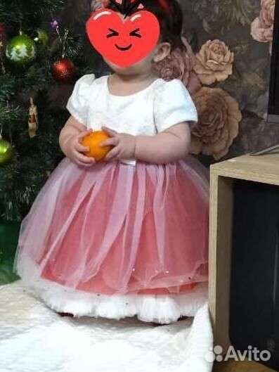 Платье для девочки 74-80-86