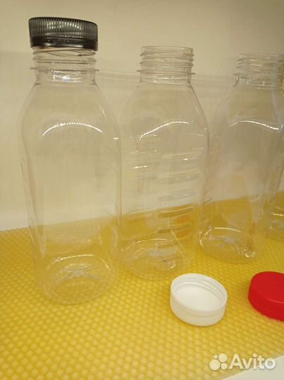 Бутылка квадратная 500 мл 38 горло, жук 25