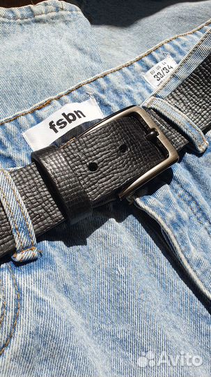 Ремень из натуральной итальянской кожи