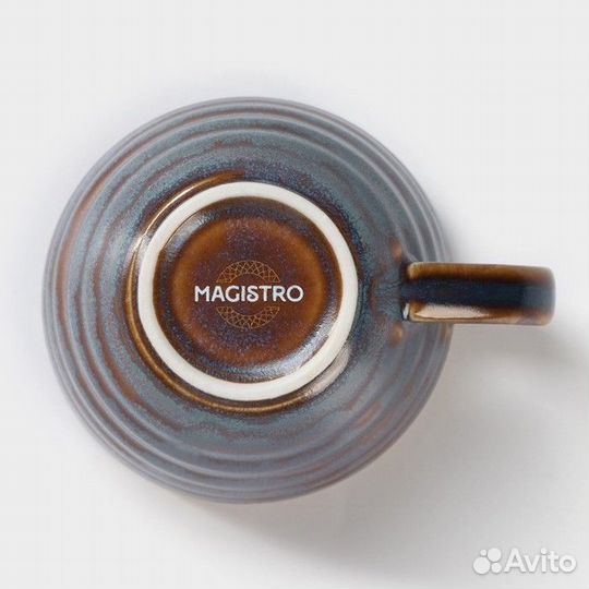 Чашка фарфоровая Magistro Garland