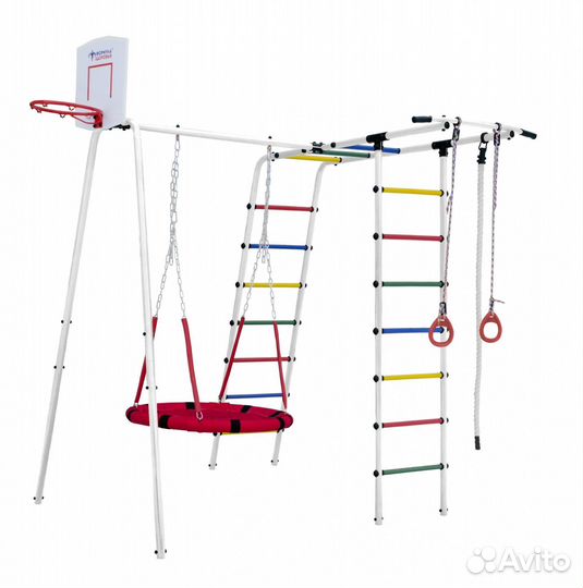 Уличный комплекс с качелями-гнездом Street 1