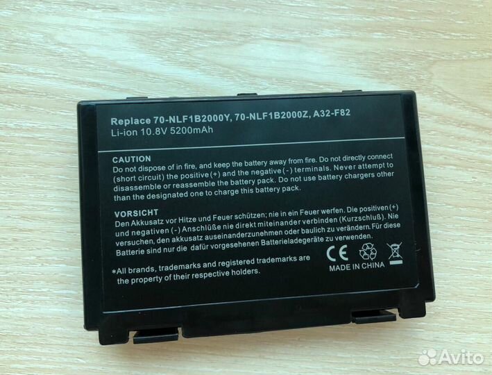 Аккумулятор на asus k50i