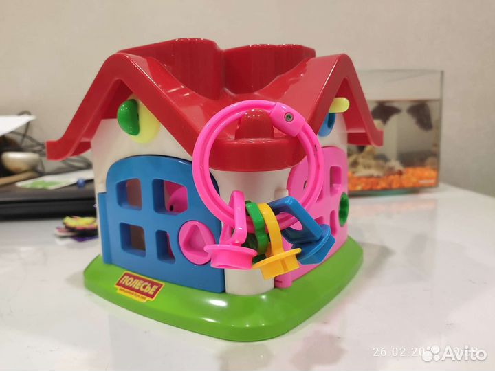 Домик сортер полесье