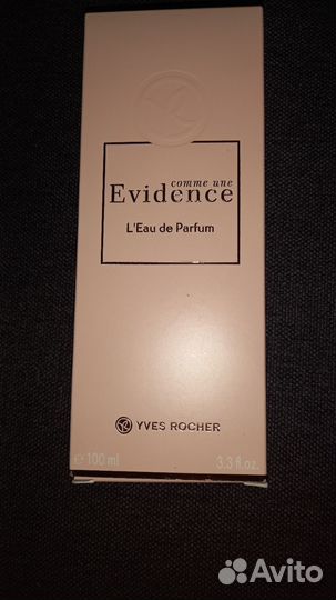 Парфюмерная вода. Эвиденс. 100мл