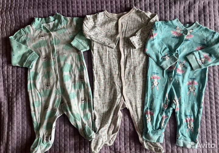 Детская одежда пакетом вещи для малыша