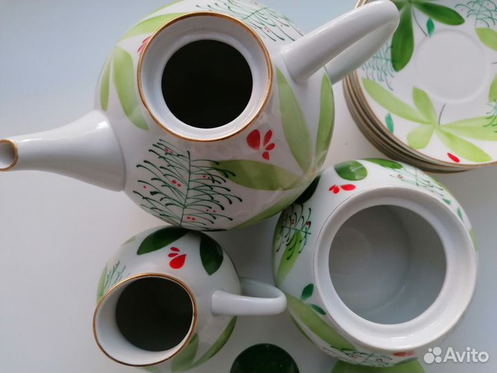 Чайный сервиз лфз фарфор