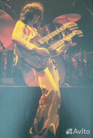 Led Zeppelin Poster book -20 Poster A3. 1987