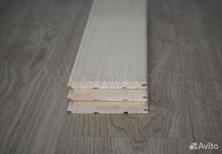 Имитация бруса за м2 21 мм 146 мм 2000 мм, вс