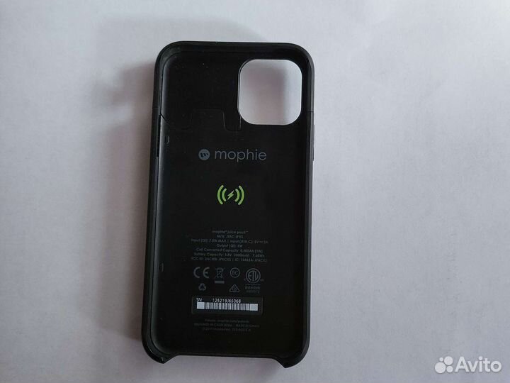 Чехол с аккумулятором iPhone 11 Pro черный